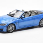 BMW M4 F83 Kabriolett Yas Marina Sinine Paragon 1:18