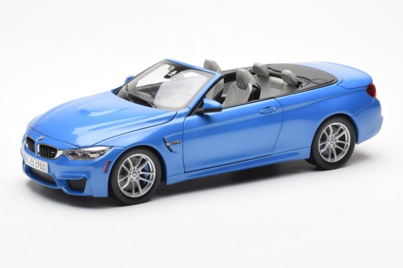 BMW M4 F83 Kabriolett Yas Marina Sinine Paragon 1:18