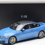 BMW M4 F82 Yas Marina Sinine Paragon 1:18 - image 8 of 8