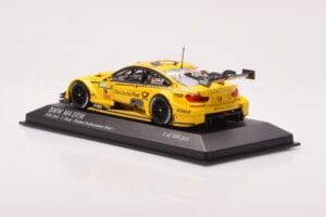 BMW M4 F82 DTM BMW Team RMG #16 T. Glock DTM 2016 Minichamps 1:43 410162416 Metall - pilt 3/4