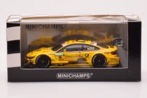 BMW M4 F82 DTM BMW Team RMG #16 T. Glock DTM 2016 Minichamps 1:43 410162416 Metall - pilt 4/4