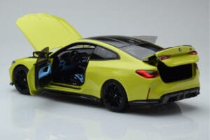 BMW M4 G82 Kollane Edasimüüja Eriväljaanne Minichamps 1:18 80435A51949 Metall - pilt 5/8