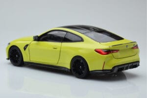BMW M4 G82 Kollane Edasimüüja Eriväljaanne Minichamps 1:18 80435A51949 Metall - pilt 7/8