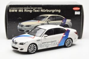 BMW M5 E60 Ring Taxi Nurburgring Kyosho 1:18 08593RT Metall - pilt 8/8