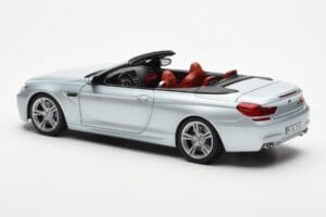 BMW M6 F12 Kabriolett Silverstone Hõbedane II Paragon 1:18 80432253656 Metall - pilt 7/8