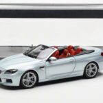 BMW M6 F12 Kabriolett Silverstone Hõbedane II Paragon 1:18 - image 8 of 8