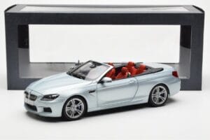 BMW M6 F12 Kabriolett Silverstone Hõbedane II Paragon 1:18 80432253656 Metall - pilt 8/8