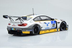 BMW M6 GT3 Rowe Racing #98 A. Graf / R. Westbrook / N. Catsburg / N. Paltalla 24 Hours of Nurburgring 2016 Minichamps 1:18 15 - pilt 2/6