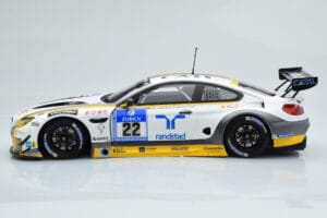 BMW M6 GT3 Rowe Racing #98 A. Graf / R. Westbrook / N. Catsburg / N. Paltalla 24 Hours of Nurburgring 2016 Minichamps 1:18 15 - pilt 3/6