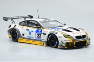 BMW M6 GT3 Rowe Racing #98 A. Graf / R. Westbrook / N. Catsburg / N. Paltalla 24 Hours of Nurburgring 2016 Minichamps 1:18 15 - pilt 4/6