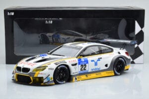 BMW M6 GT3 Rowe Racing #98 A. Graf / R. Westbrook / N. Catsburg / N. Paltalla 24 Hours of Nurburgring 2016 Minichamps 1:18 15 - pilt 6/6