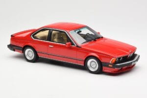 BMW M635 CSi E24 Henna Punane Otto 1:18 OT1018 Vaik - pilt 4/6