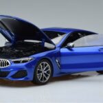 BMW M850i G15 Sinine Metallic Norev 1:18 183286 Metall - image 2 of 7