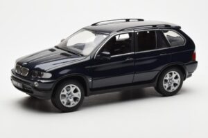 BMW X5 4.4i E53 Tume Sinine Kyosho 1:18
