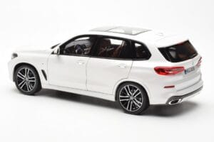 BMW X5 G05 Valge Paragon 1:18 80432450996 Metall - pilt 7/8