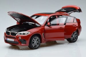 BMW X6M F86 Punane Norev 1:18 183242 Metall - pilt 2/7