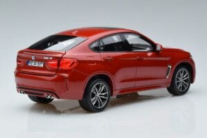 BMW X6M F86 Punane Norev 1:18 183242 Metall - pilt 3/7