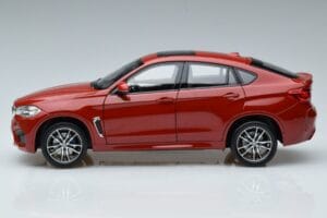BMW X6M F86 Punane Norev 1:18 183242 Metall - pilt 4/7