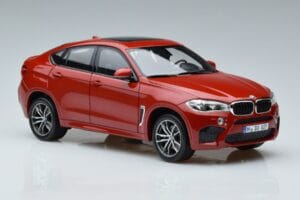 BMW X6M F86 Punane Norev 1:18 183242 Metall - pilt 5/7
