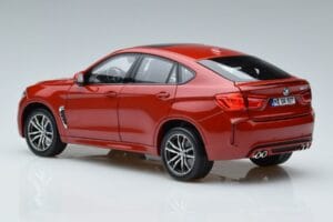 BMW X6M F86 Punane Norev 1:18 183242 Metall - pilt 6/7