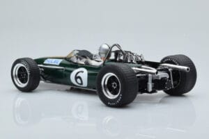 Brabham BT20 Repco #6 D. Hulme British GP 1966 MCG 1:18 MCG18609F Metall - pilt 5/6
