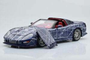 Chevrolet Callaway C12 Corvette MUKO Artcar AUTOart 1:18 71014 Metall - pilt 4/9