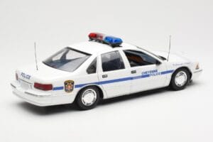 Chevrolet Caprice Cheyenne Politsei UT Models 1:18 21025 Metall - pilt 2/6