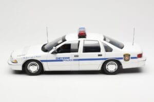 Chevrolet Caprice Cheyenne Politsei UT Models 1:18 21025 Metall - pilt 3/6