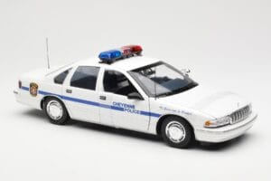 Chevrolet Caprice Cheyenne Politsei UT Models 1:18 21025 Metall - pilt 4/6