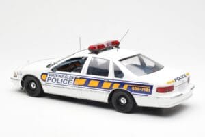 Chevrolet Caprice Watkins Glen Politsei UT Models 1:18 21028 Metall - pilt 5/6