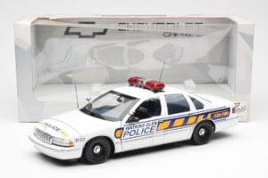 Chevrolet Caprice Watkins Glen Politsei UT Models 1:18 21028 Metall - pilt 6/6