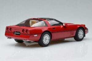 Chevrolet Corvette C4 Punane AUTOart 1:18 71241 Metall - pilt 3/8