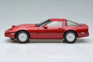 Chevrolet Corvette C4 Punane AUTOart 1:18 71241 Metall - pilt 5/8