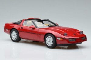 Chevrolet Corvette C4 Punane AUTOart 1:18 71241 Metall - pilt 6/8