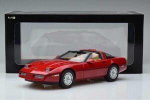 Chevrolet Corvette C4 Punane AUTOart 1:18 71241 Metall - pilt 8/8