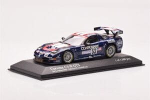 Chevrolet Corvette C5R #53 R. Fellows / J. O'Connell / F. Freon 24 Hours of Le Mans 2003 Minichamps 1:43 400031453 Metall - pilt 2/4