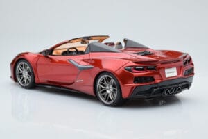 Chevrolet Corvette C8 Z06 Kabriolett Punane Mist GT Spirit 1:18 GT402 Vaik - pilt 4/5