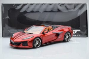 Chevrolet Corvette C8 Z06 Kabriolett Punane Mist GT Spirit 1:18 GT402 Vaik - pilt 5/5