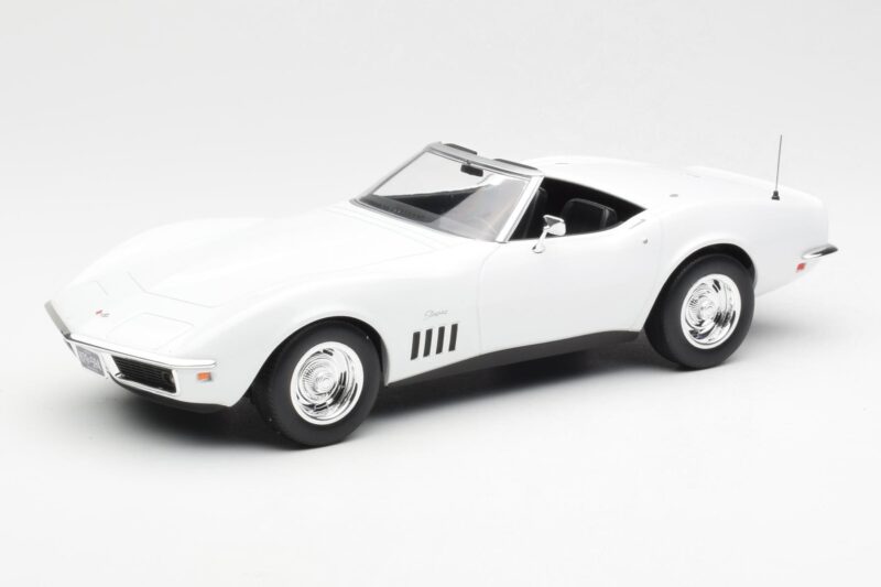Chevrolet Corvette C3 Kabriolett Can-Am Valge Norev 1:18