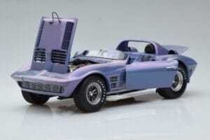 Chevrolet Corvette Grand Sport Roadster Laguna Seca Taevassinine Exoto 1:18 EXPRM00080 Metall - pilt 2/9