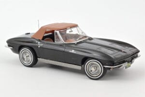 Chevrolet Corvette C2 Sting Ray Kabriolett Norev 1:18 189055 Metall - pilt 3/3