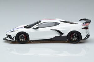 Chevrolet Hennessey Corvette C8 Arctic Valge GT Spirit 1:18 GT317 Vaik - pilt 3/6