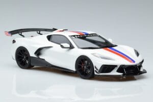 Chevrolet Hennessey Corvette C8 Arctic Valge GT Spirit 1:18 GT317 Vaik - pilt 4/6