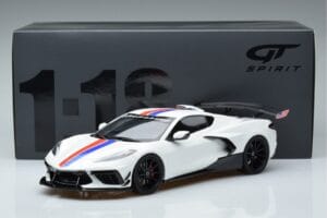Chevrolet Hennessey Corvette C8 Arctic Valge GT Spirit 1:18 GT317 Vaik - pilt 6/6