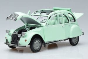 Citroen 2CV 6 Club Roheline Norev 1:18 181486 Metall - pilt 2/7