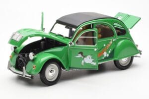 Citroen 2CV Saussente Roheline Minichamps 1:18 153111503 Metall - pilt 2/8