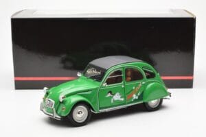 Citroen 2CV Saussente Roheline Minichamps 1:18 153111503 Metall - pilt 8/8