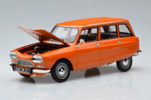 Citroen Ami 8 Break Tenere Oranž Norev 1:18 181674 Metall - pilt 2/7