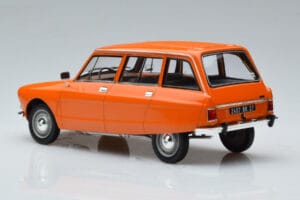 Citroen Ami 8 Break Tenere Oranž Norev 1:18 181674 Metall - pilt 6/7