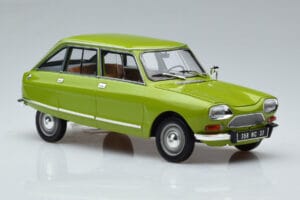 Citroen Ami 8 Club Iris Roheline Norev 1:18 181677 Metall - pilt 5/7
